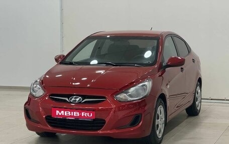 Hyundai Solaris II рестайлинг, 2011 год, 895 000 рублей, 1 фотография