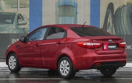 KIA Rio III рестайлинг, 2014 год, 999 000 рублей, 2 фотография