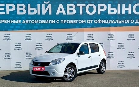 Renault Sandero I, 2012 год, 799 000 рублей, 1 фотография