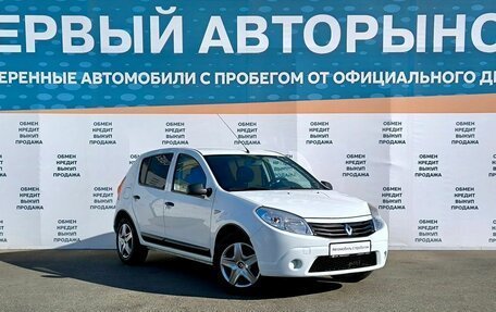 Renault Sandero I, 2012 год, 799 000 рублей, 3 фотография