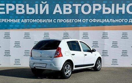 Renault Sandero I, 2012 год, 799 000 рублей, 5 фотография