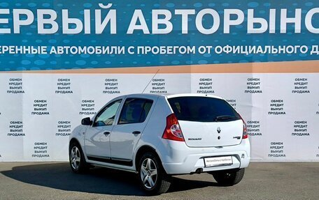 Renault Sandero I, 2012 год, 799 000 рублей, 7 фотография