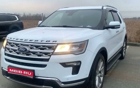 Ford Explorer VI, 2018 год, 4 450 000 рублей, 1 фотография