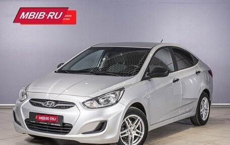 Hyundai Solaris II рестайлинг, 2014 год, 962 500 рублей, 1 фотография