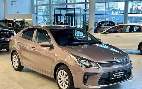 KIA Rio IV, 2018 год, 1 375 000 рублей, 3 фотография