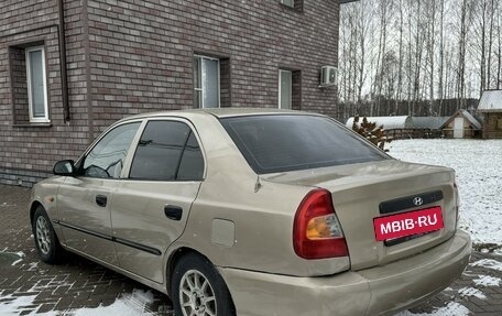 Hyundai Accent II, 2003 год, 199 000 рублей, 4 фотография