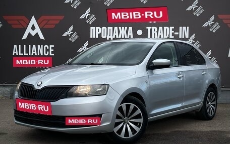 Skoda Rapid I, 2015 год, 899 000 рублей, 3 фотография