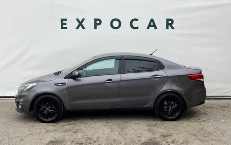 KIA Rio III рестайлинг, 2016 год, 1 070 000 рублей, 2 фотография