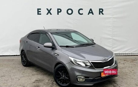 KIA Rio III рестайлинг, 2016 год, 1 070 000 рублей, 7 фотография