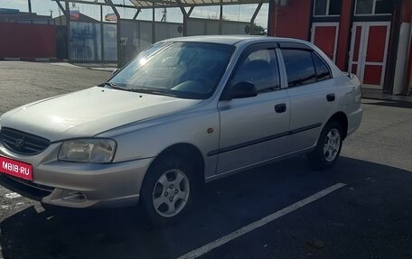 Hyundai Accent II, 2004 год, 500 000 рублей, 1 фотография