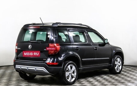 Skoda Yeti I рестайлинг, 2015 год, 1 598 000 рублей, 5 фотография