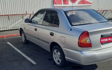 Hyundai Accent II, 2004 год, 500 000 рублей, 11 фотография