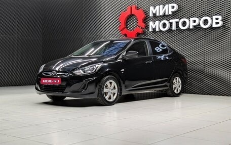 Hyundai Solaris II рестайлинг, 2014 год, 1 140 000 рублей, 1 фотография