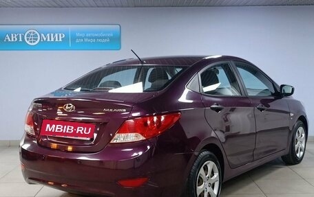 Hyundai Solaris II рестайлинг, 2011 год, 860 000 рублей, 5 фотография