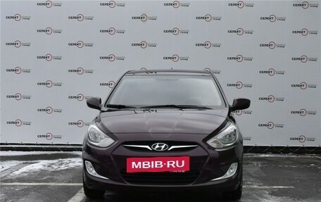 Hyundai Solaris II рестайлинг, 2011 год, 859 000 рублей, 2 фотография