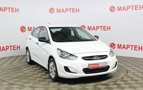 Hyundai Solaris II рестайлинг, 2011 год, 749 000 рублей, 3 фотография