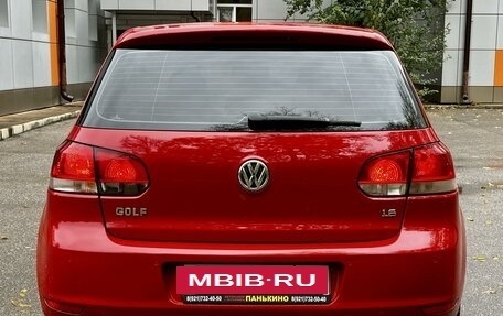 Volkswagen Golf VI, 2011 год, 840 000 рублей, 6 фотография