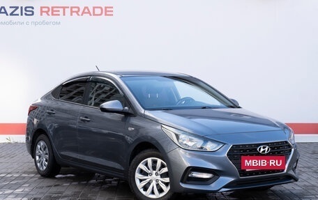 Hyundai Solaris II рестайлинг, 2017 год, 1 395 000 рублей, 3 фотография