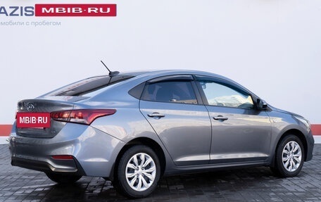 Hyundai Solaris II рестайлинг, 2017 год, 1 395 000 рублей, 5 фотография