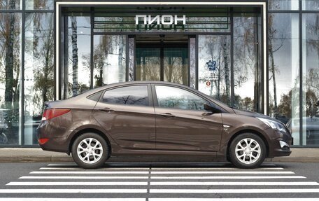 Hyundai Solaris II рестайлинг, 2015 год, 1 250 000 рублей, 4 фотография