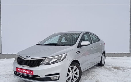 KIA Rio III рестайлинг, 2016 год, 1 123 000 рублей, 1 фотография