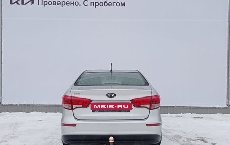 KIA Rio III рестайлинг, 2016 год, 1 123 000 рублей, 6 фотография