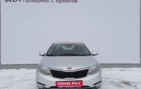 KIA Rio III рестайлинг, 2016 год, 1 123 000 рублей, 5 фотография