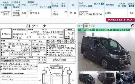 Toyota Noah III, 2019 год, 3 200 000 рублей, 7 фотография