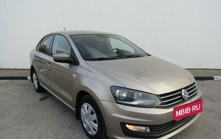 Volkswagen Polo VI (EU Market), 2015 год, 880 000 рублей, 3 фотография