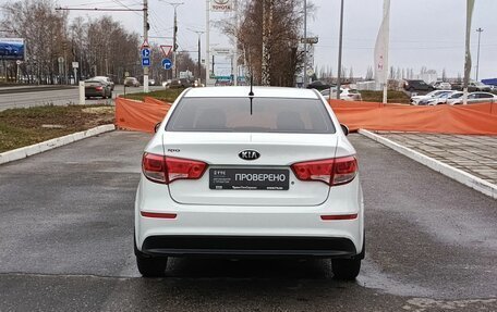 KIA Rio III рестайлинг, 2016 год, 996 000 рублей, 7 фотография