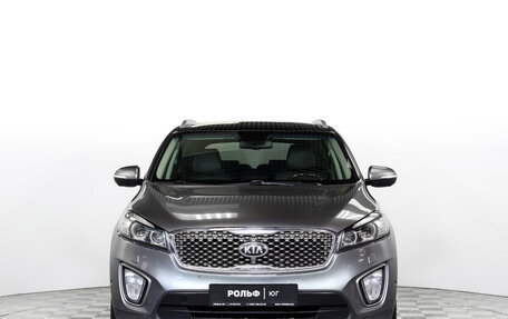 KIA Sorento III Prime рестайлинг, 2016 год, 2 595 000 рублей, 2 фотография