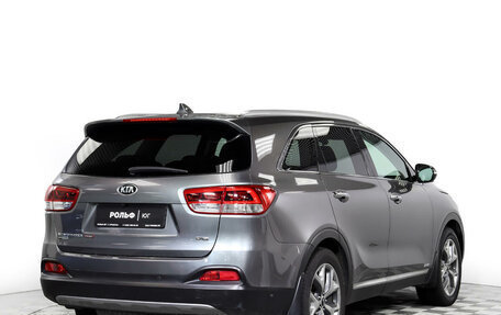 KIA Sorento III Prime рестайлинг, 2016 год, 2 595 000 рублей, 5 фотография