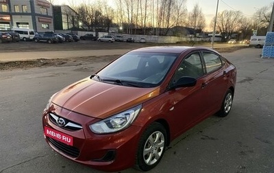 Hyundai Solaris II рестайлинг, 2011 год, 660 000 рублей, 1 фотография