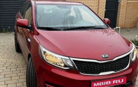 KIA Rio III рестайлинг, 2016 год, 1 600 000 рублей, 1 фотография