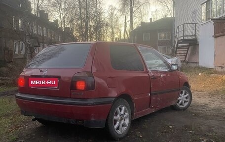 Volkswagen Golf III, 1995 год, 100 000 рублей, 2 фотография