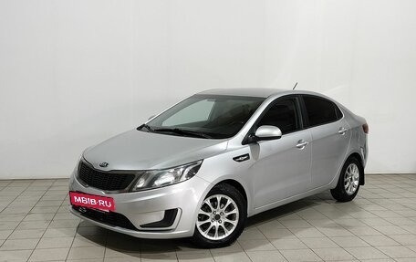 KIA Rio III рестайлинг, 2014 год, 870 000 рублей, 3 фотография