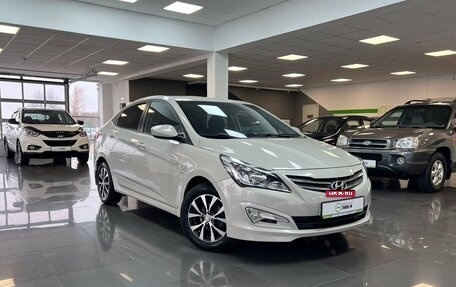 Hyundai Solaris II рестайлинг, 2014 год, 1 345 000 рублей, 5 фотография