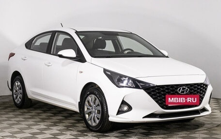 Hyundai Solaris II рестайлинг, 2021 год, 1 432 547 рублей, 3 фотография