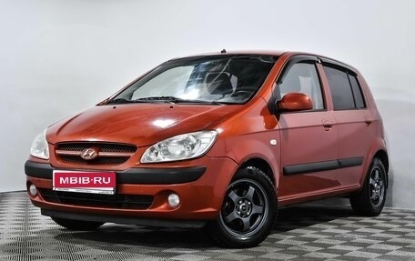 Hyundai Getz I рестайлинг, 2007 год, 577 500 рублей, 1 фотография