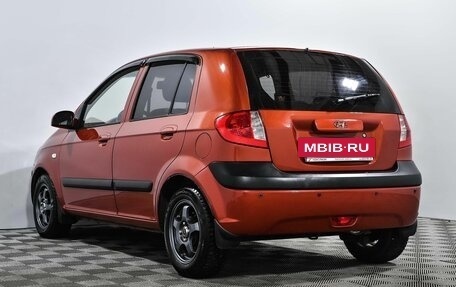 Hyundai Getz I рестайлинг, 2007 год, 577 500 рублей, 6 фотография