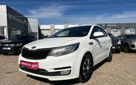 KIA Rio III рестайлинг, 2017 год, 907 000 рублей, 1 фотография