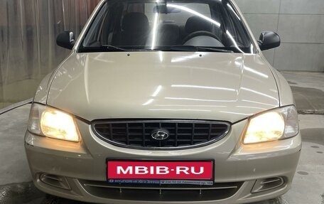 Hyundai Accent II, 2005 год, 650 000 рублей, 1 фотография