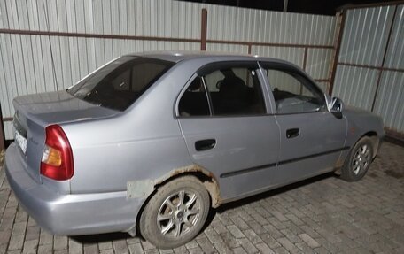 Hyundai Accent II, 2004 год, 210 000 рублей, 3 фотография