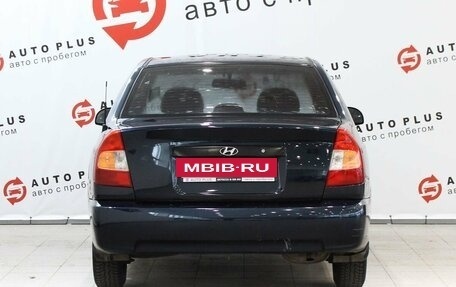 Hyundai Accent II, 2007 год, 489 000 рублей, 6 фотография