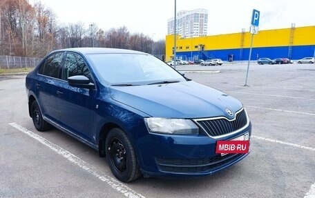 Skoda Rapid I, 2015 год, 818 000 рублей, 3 фотография