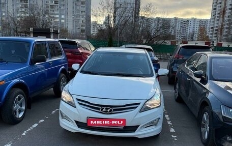 Hyundai Solaris II рестайлинг, 2014 год, 1 150 000 рублей, 7 фотография