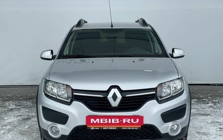 Renault Sandero II рестайлинг, 2016 год, 928 000 рублей, 2 фотография