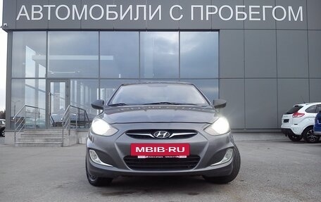 Hyundai Solaris II рестайлинг, 2012 год, 649 000 рублей, 3 фотография