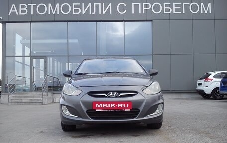 Hyundai Solaris II рестайлинг, 2012 год, 649 000 рублей, 4 фотография