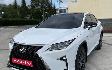 Lexus RX IV рестайлинг, 2016 год, 5 100 000 рублей, 3 фотография